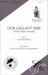 Our Gallant Ship SSA choral sheet music cover